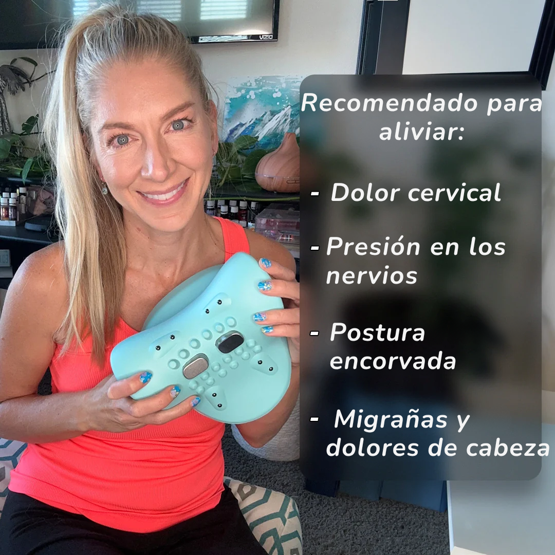 Solleu™ Relax Pro – Masajeador Cervical Inteligente