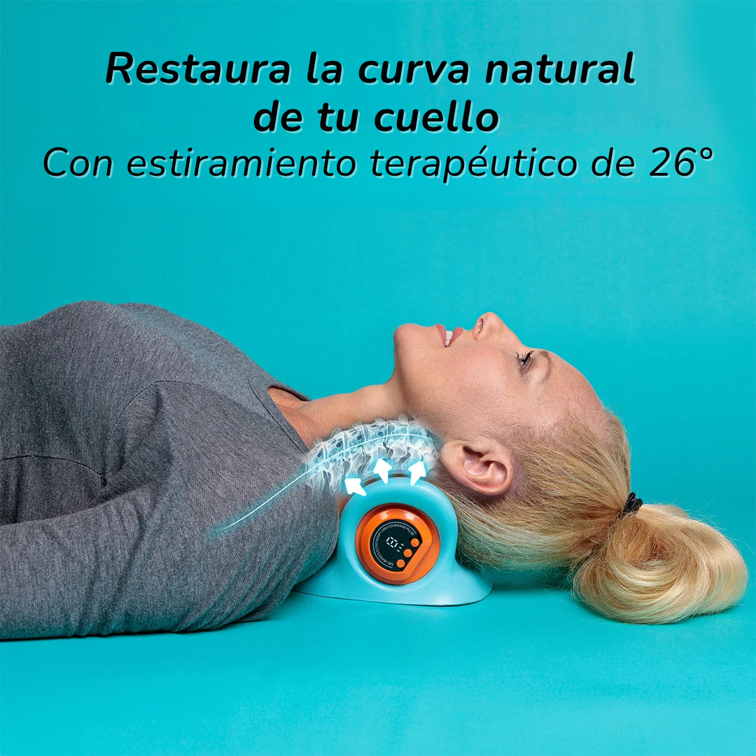 Solleu™ Relax Pro – Masajeador Cervical Inteligente