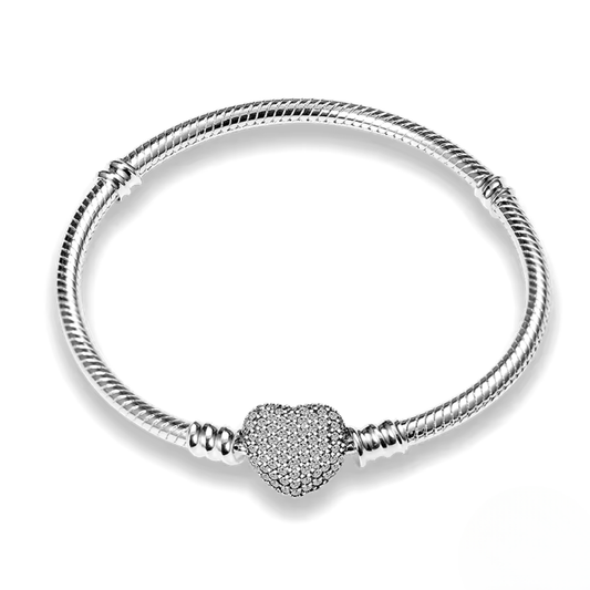 Brazalete Corazón Brillante